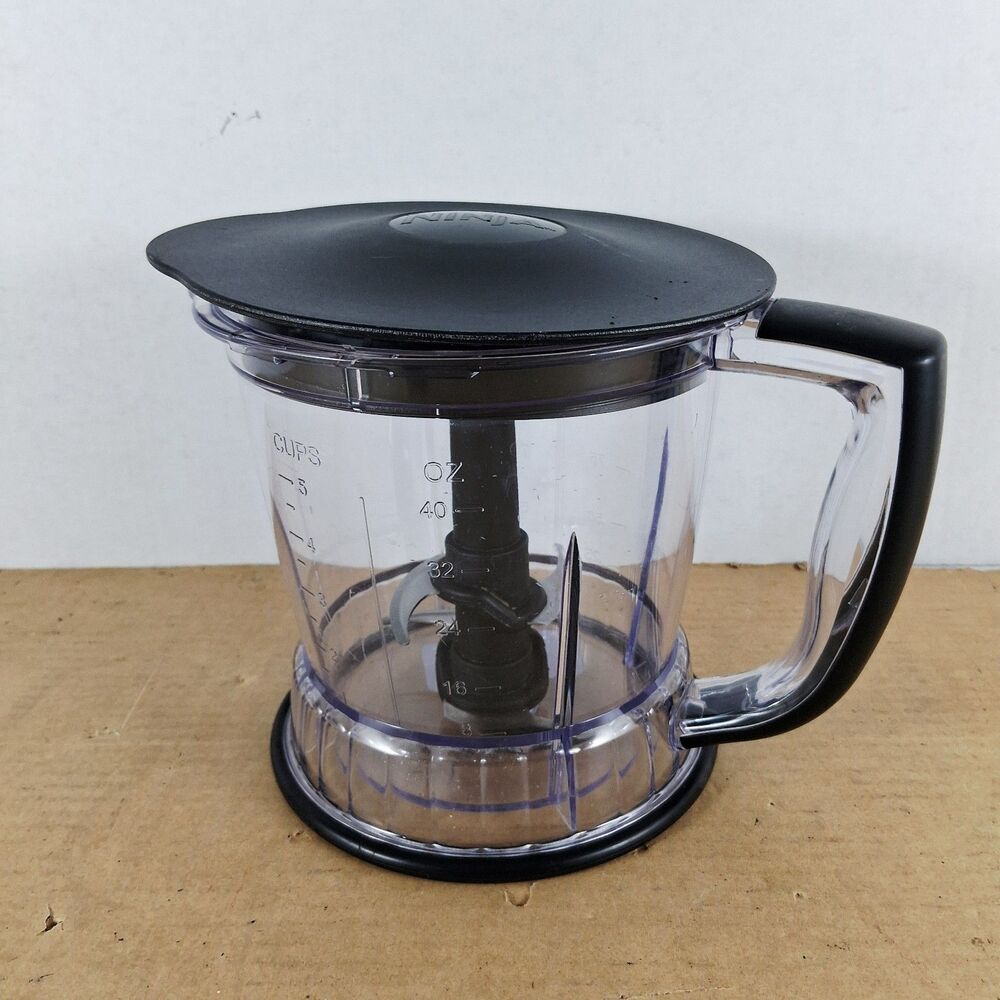 Ninja 40 oz (5 Cup) Food Processor Bowl Blender with Blade and Lid Master Prep